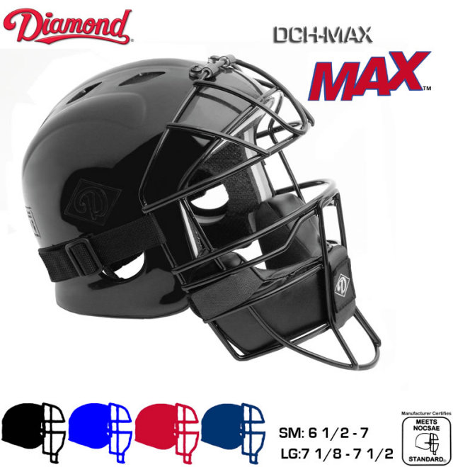 DIAMOND ダイヤモンド DCH-MAX　ヘルメット一体型マスク　ジュニアサイズ